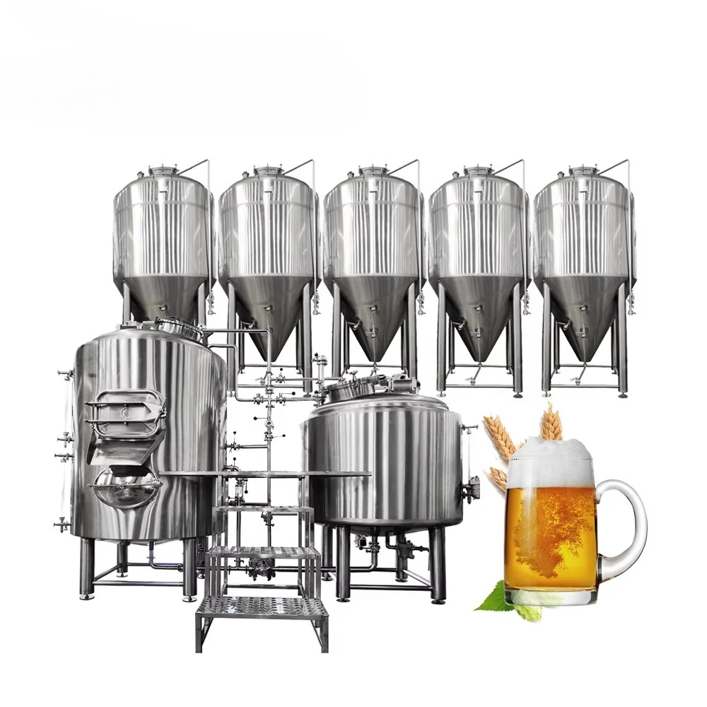 Micro Brewery Beer Brewing Equipment 100L 200L 300L 500L 1000L Per Batch CUSTOMIZED