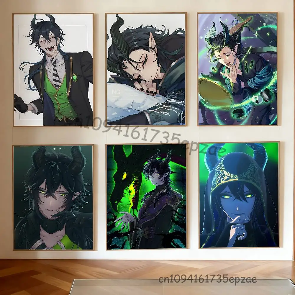 

M-Malleus D-Draconia Poster Multi-Purpose Wall Art for Living Room Bedroom Office Hallway Bar Home Decor Gift