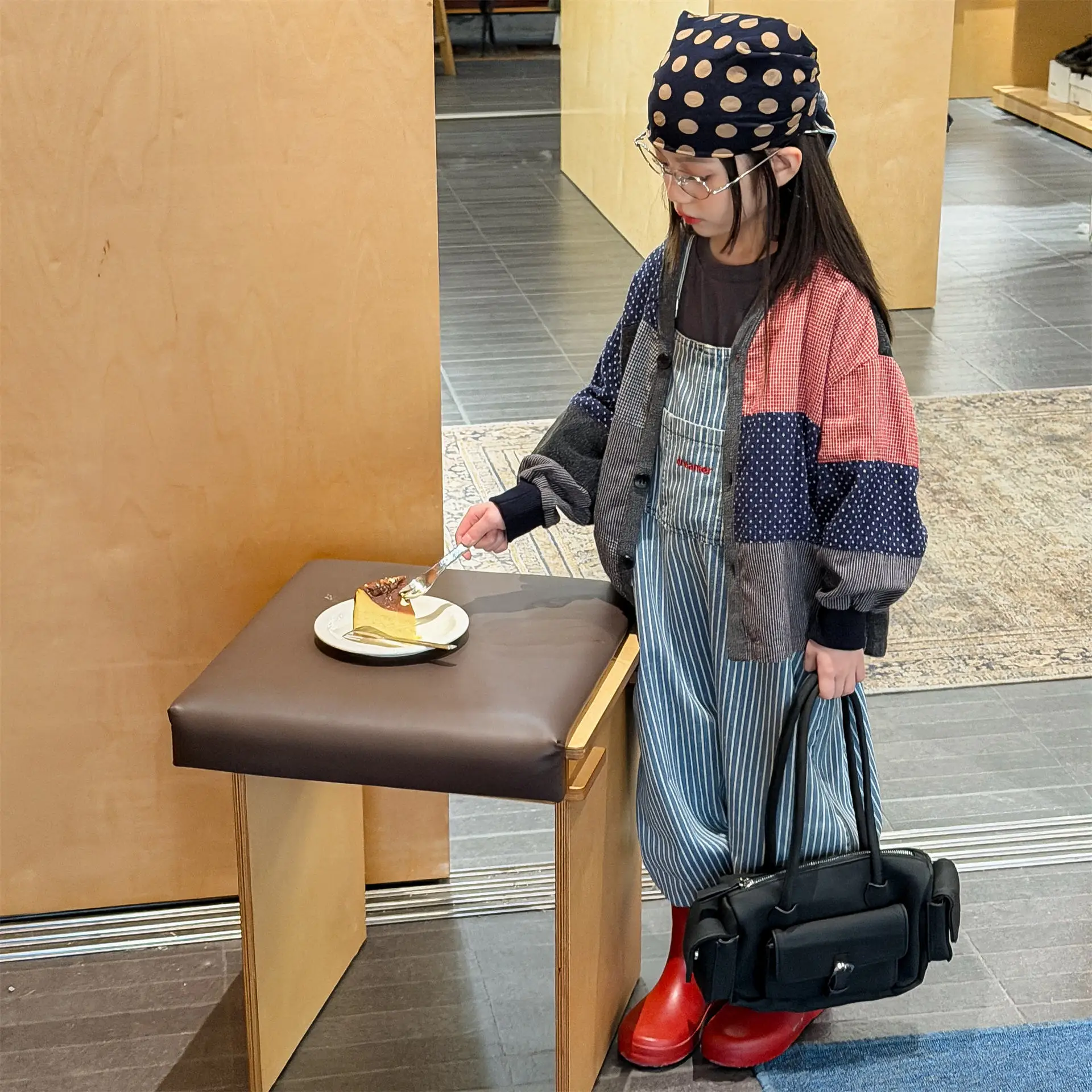 2026 Children Clothing Spring New Children Spring Clothing Korean Splicing Coat Girls Autumn Boys Cardigan Top