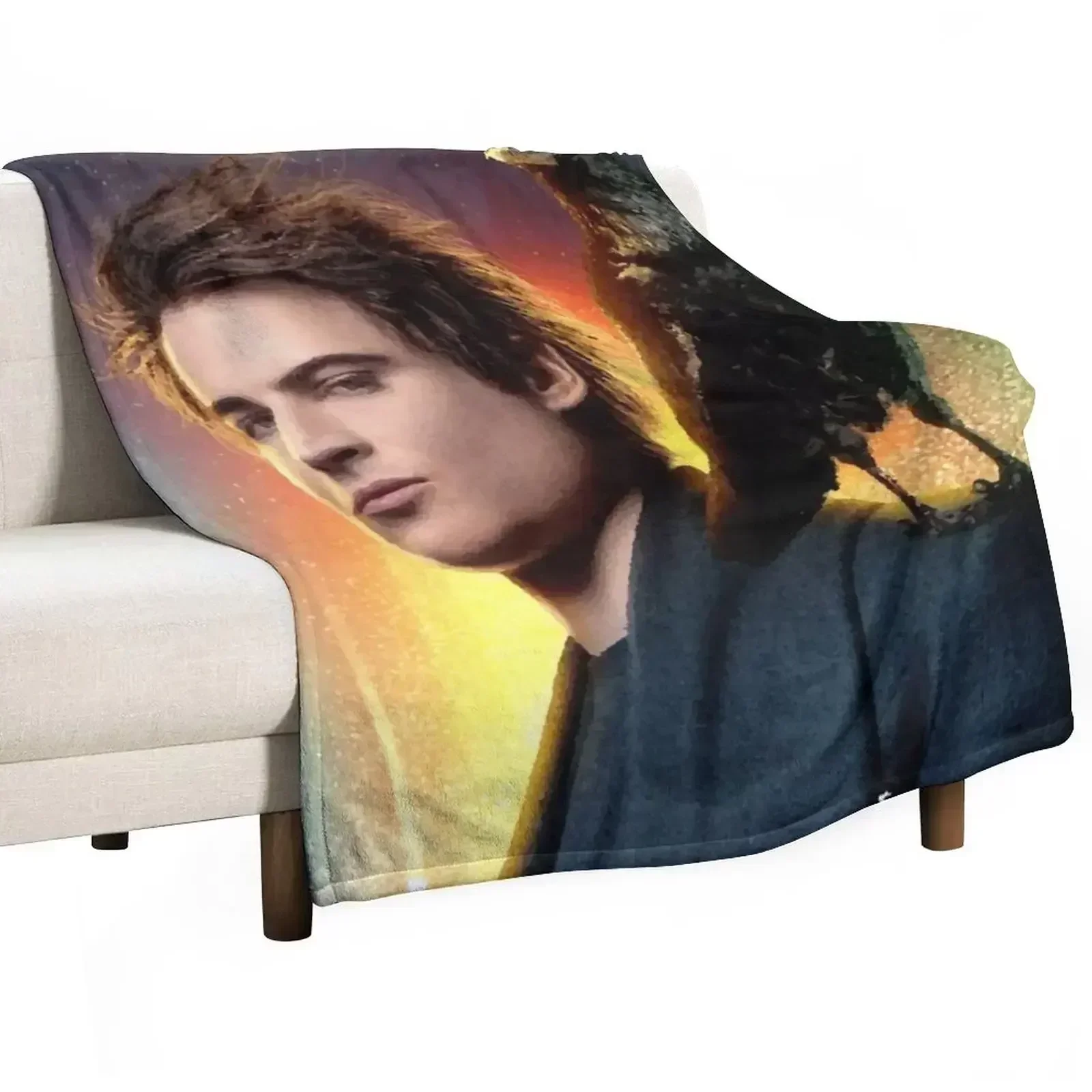 THE SANDMAN 2022 | Morpheus and Matthew | fantasy drama television series raven #thesandman Throw Blanket Sofa Blankets