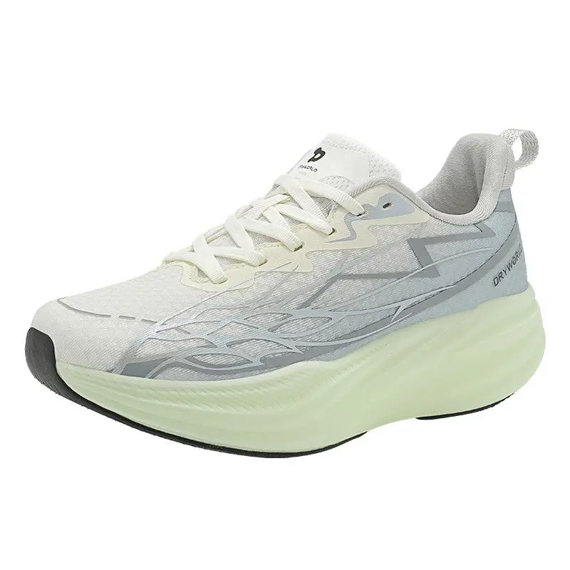 

2026 Best Selling Men Running Anti-Slip Shoes Sport Shoes Men Unisex Walking Sneakers Men Thick Bottom Outdoor Running Shoe Man