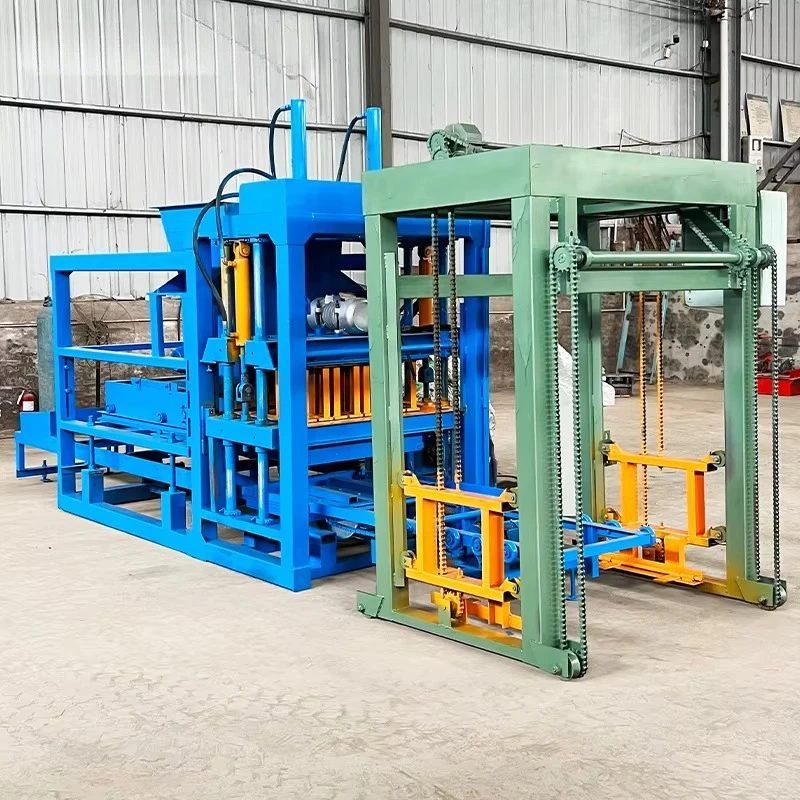 High Quality Concrete Block & Brick Making Machine Press Hollow Form Directly