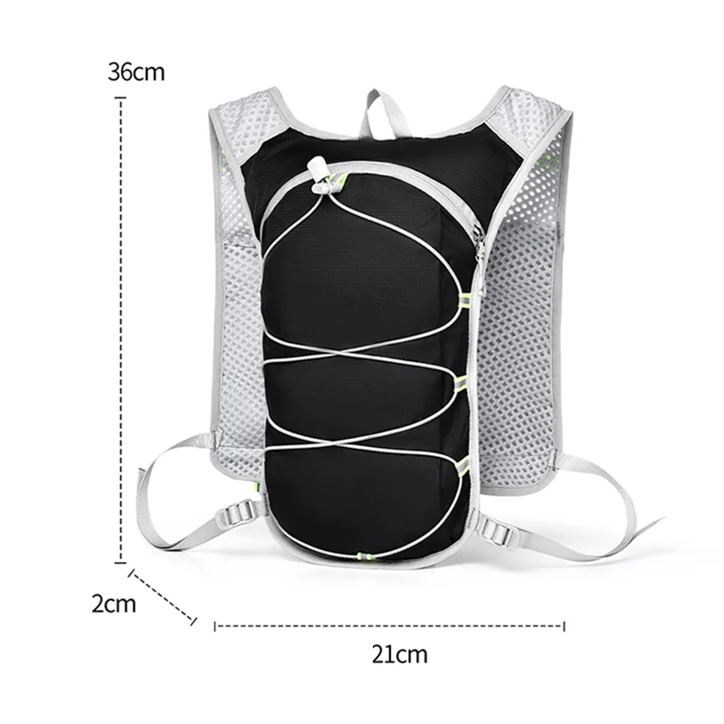 1pc New Outdoor Sports Marathon Backpack, Cycling Backpack, Hiking Backpack, Lightweight Multi-pocket Design