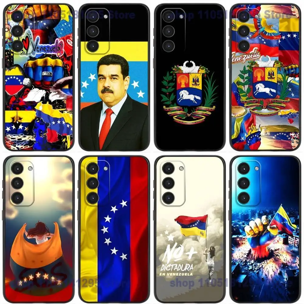 

Aesthetic Art Venezuela Phone Case For Samsung Galaxy A20,21s,22,31,32,52,53,72,73,80,91 Soft Liquid Silicone Black Cover