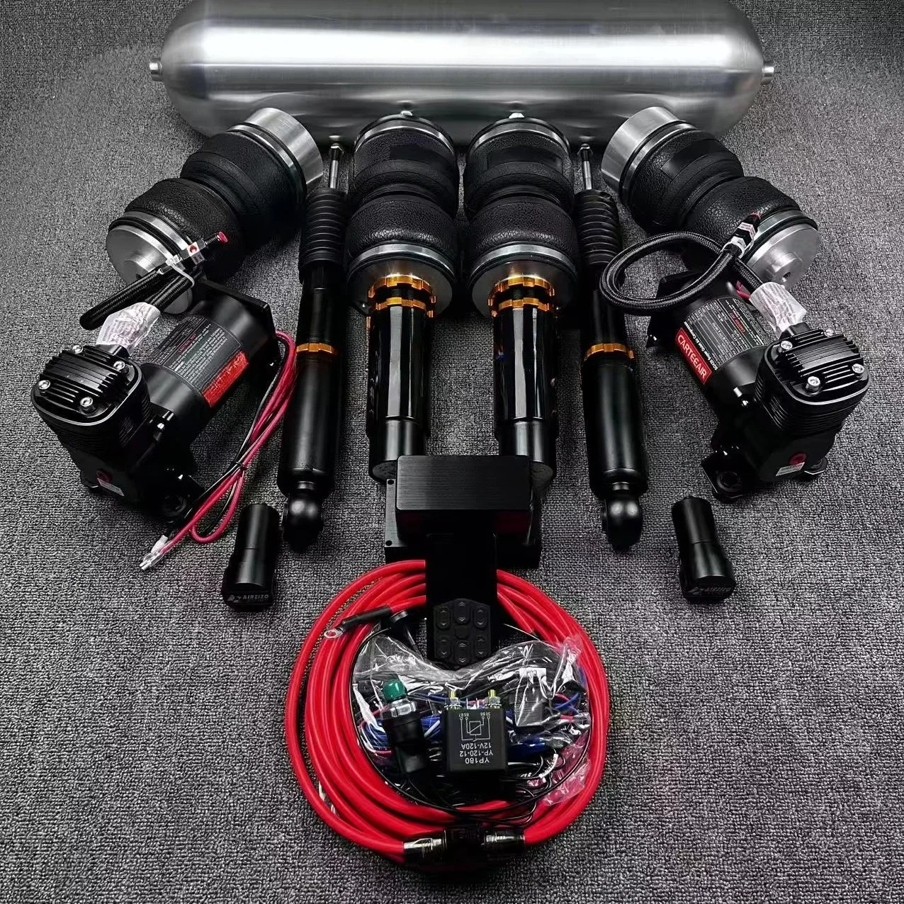 AIRZIZO/For  A4B8 2011 AWD  air Suspension Full Kit/air Management/shock Absorber