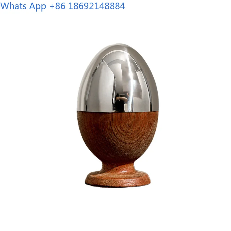 Oval Toothpick Holder Luxury Wooden Storage Box for Home Use Ebony Design