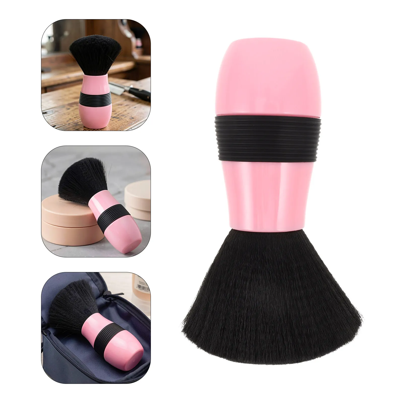 Soft Makeup Powder Brush Large Size Perfect for Face Loose Powder Application Smooth Finish Essential Tool