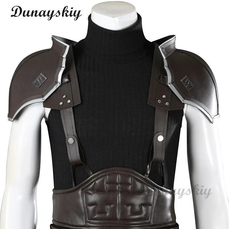 زاك فير فاينل فانتسي السابع 7 أزمة الأساسية زاك فير تأثيري حلي الكبار الرجال لعبة كوس الملابس دعوى أحذية معركة حفلة الهالوين #5