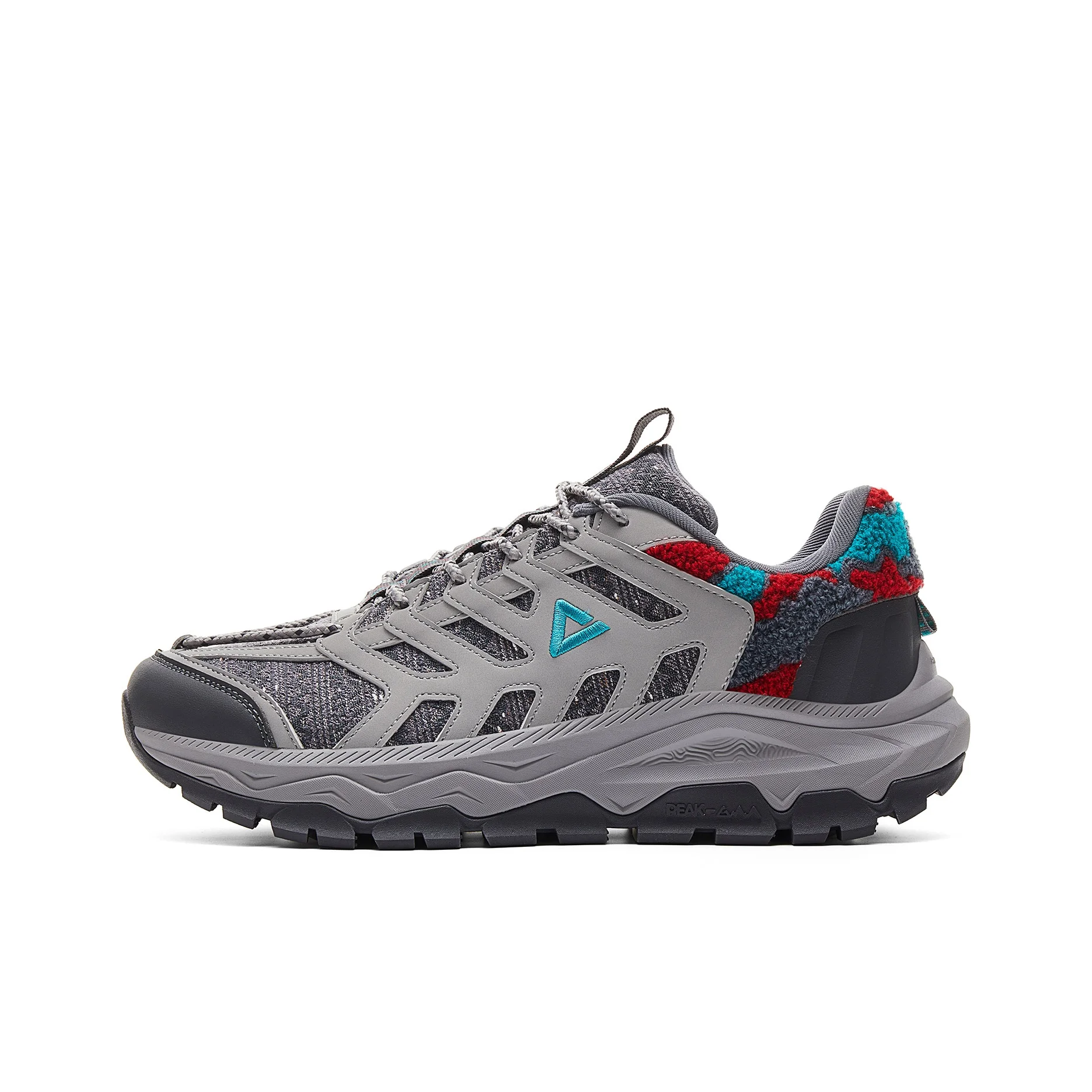 PEAK Taichi National Innovation Slip Resistant, Breathable, And Resilient Low top Outdoor Shoes Men's Silver Gray DE540491