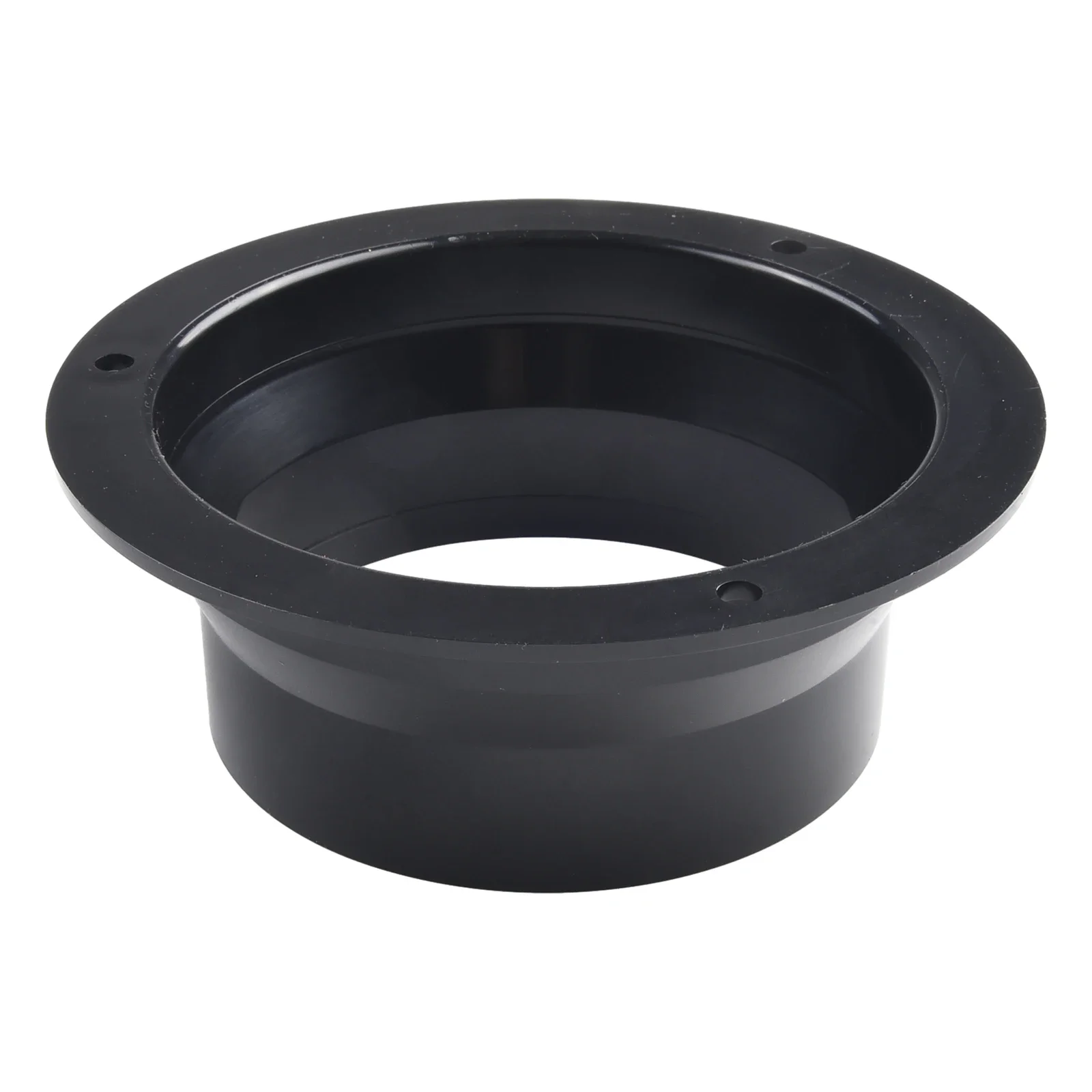 

Dia Hose Check Valve Duct Connector ABS Plastic Black Duct Connector For 100-250mm Heating Plastic Square Flange