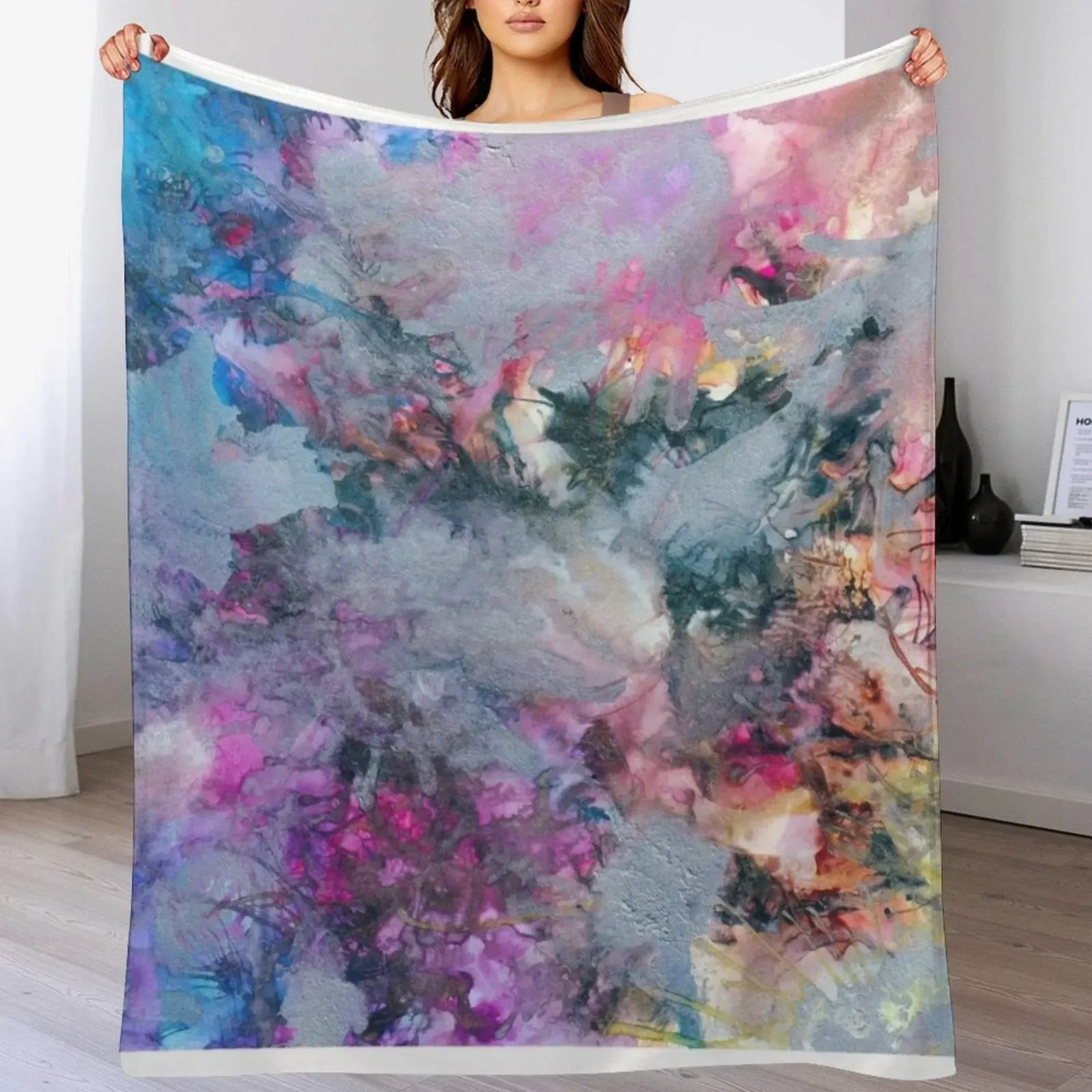 

Thermal Confluence Throw Blanket Travel Size Cozy Blanket for Plane Train