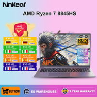 Ninkear Gaming Laptop 16 Inch A16 PRO  AMD Ryzen™ 7 8845HS 32GB DDR5+1TB SSD 5.10GHz 2.5K IPS 120Hz WiFi 6 Backlit Keyboard AIPC