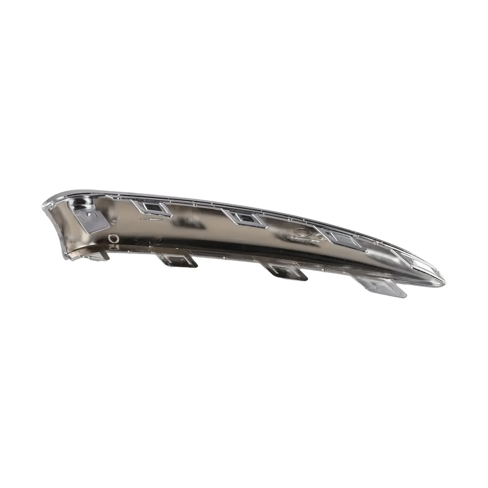 

Front Bumper Moulding Chrome Left Side Direct Replacement Part 735642306 for Fiat 500 Model Years 2016 to 2020