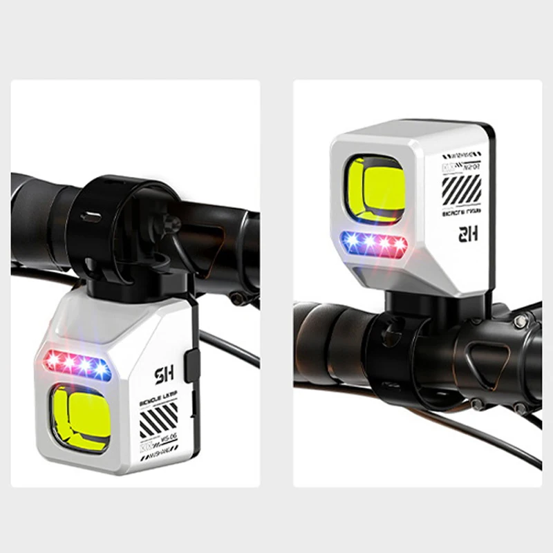 

1PC MTB Road Bike Headlight Cut-off Line Bicycle Front Handlebar Hanging Light Flashlight Essential Cycling Accessory