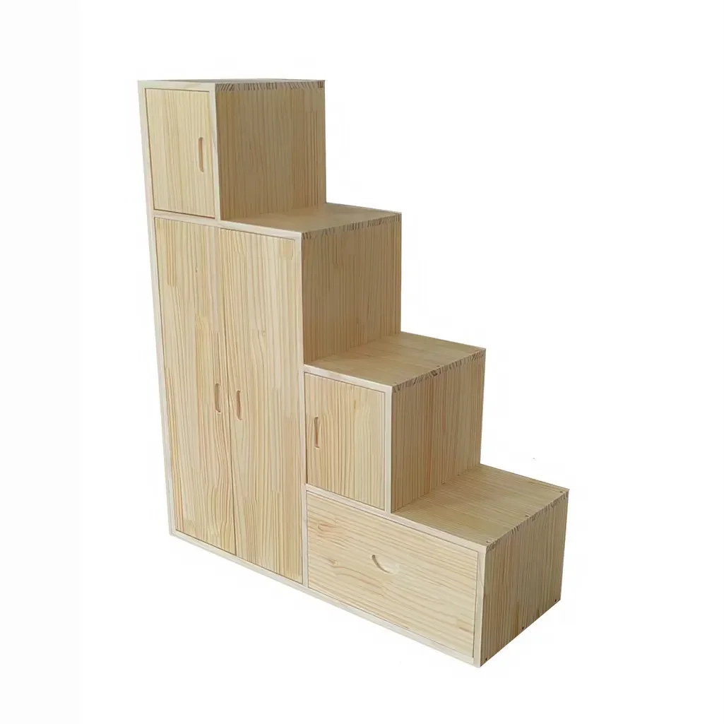 

Customized ladder cabinet Children's steps Multifunctional solid wood storage drawers Low cabinet steps Foot stairs Cabinet step