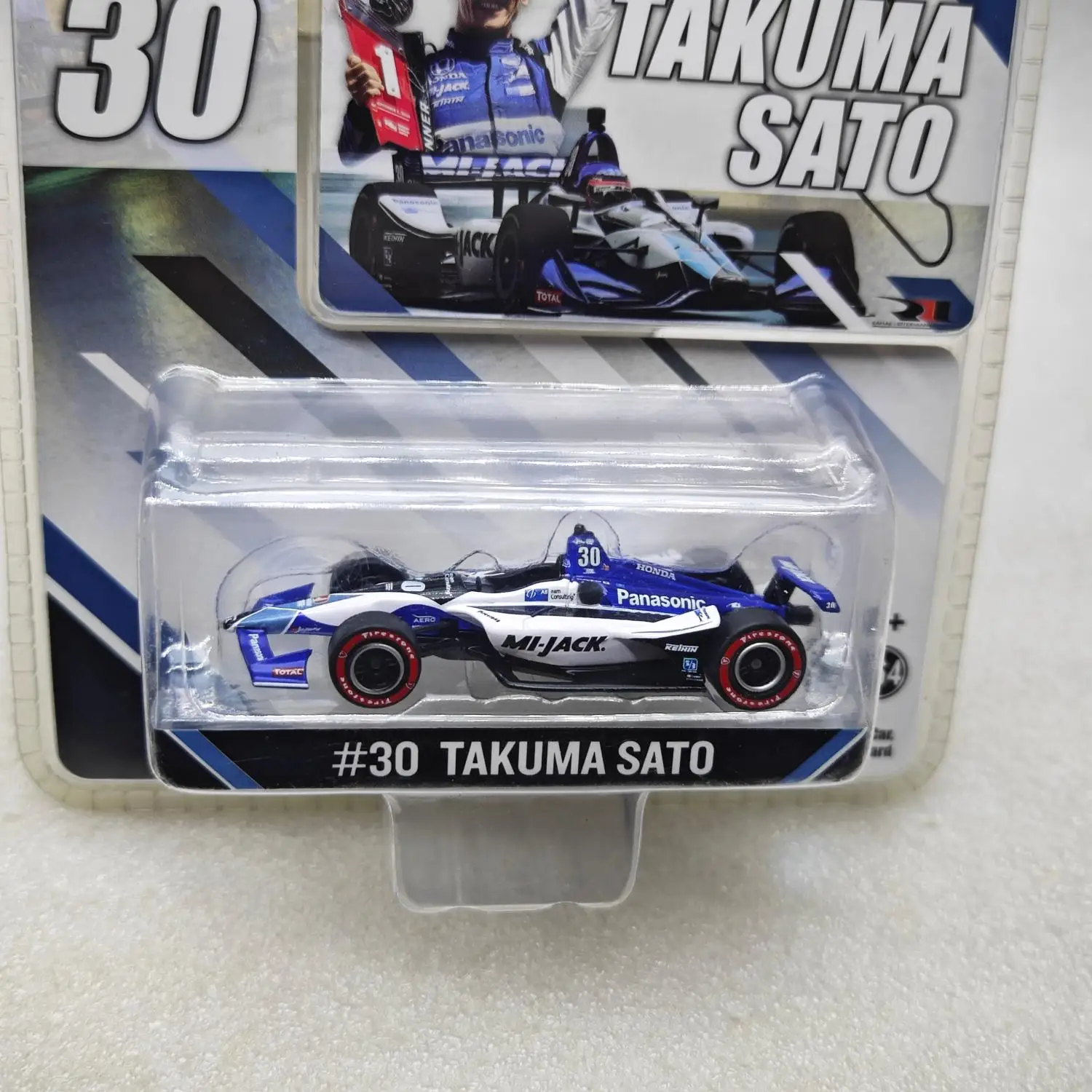 

GreenLight 1:64 2018 # 30, литая под давлением модель автомобиля из сплава Takuma Sato, мини-игрушка-автомобиль, детский подарок