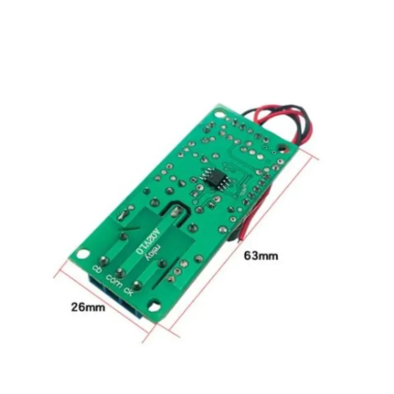 Nowy moduł wibracji/czujniki drgań łącznik przekaźnikowy czułość i z opóźnieniem czasowym regulowana (D2A1) 12V — zdjęcie produktu 4