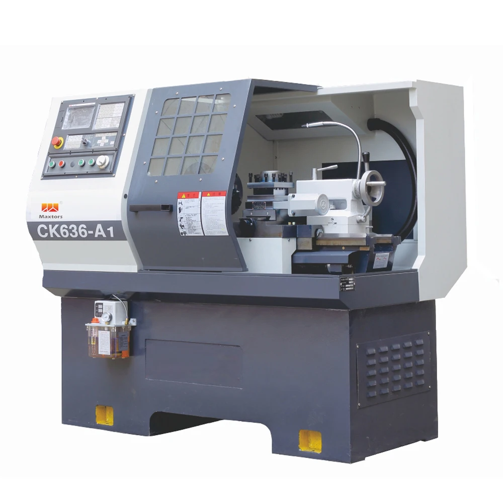 Maxtors Flat Bed Type CNC Torno Hine With Best Price GSK SIEMENS KND FANUC Controller Optional