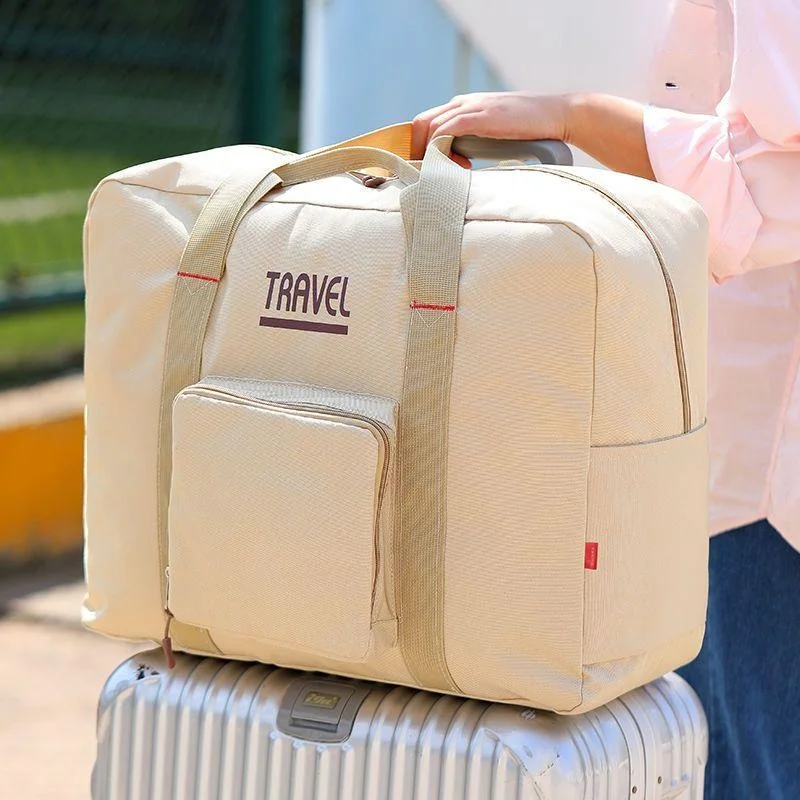 large-capacity-canvas-travel-bag-portable-luggage-bag-men's-fashion-trend-foldable-handheld-bag-for-travel-and-tourism