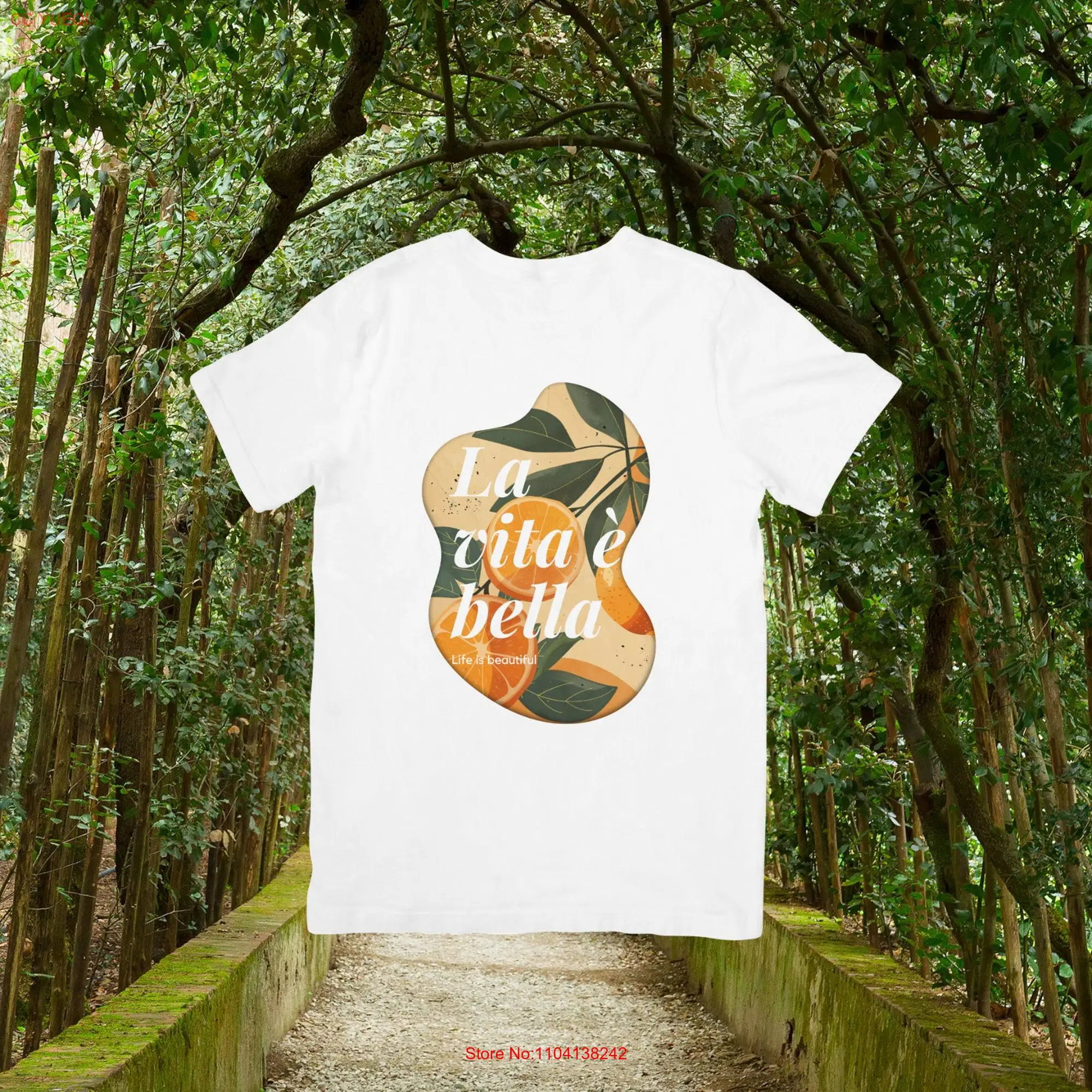Camiseta de manga larga o corta de La vita e Bella Life is Beautiful, gran tamaño, regalo para amantes de Italia, Shir Dolce, cita italiana