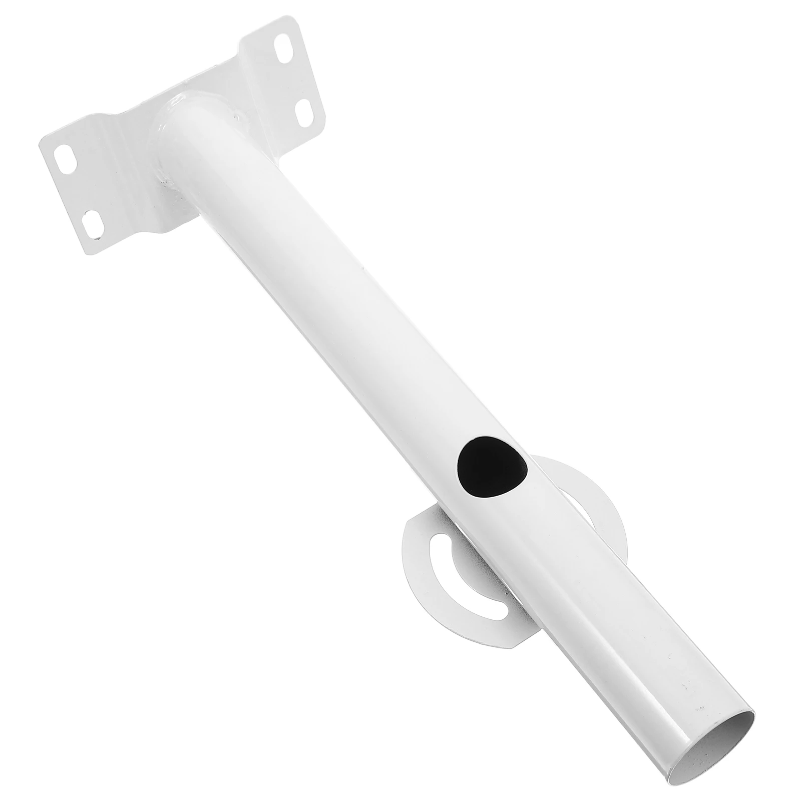 

1 set Solar Street Light Bracket Metal Post Brackets Outdoor Durable Material Wide Application Parking Lot Lighting
