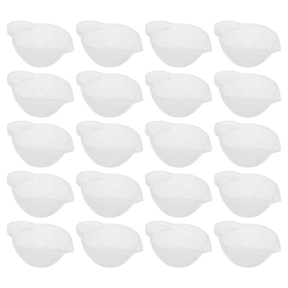20 Pcs Silicone Dispensing Cup Resin Mixing Cups Crafts Making Tools Defoaming Pack for White Epoxy