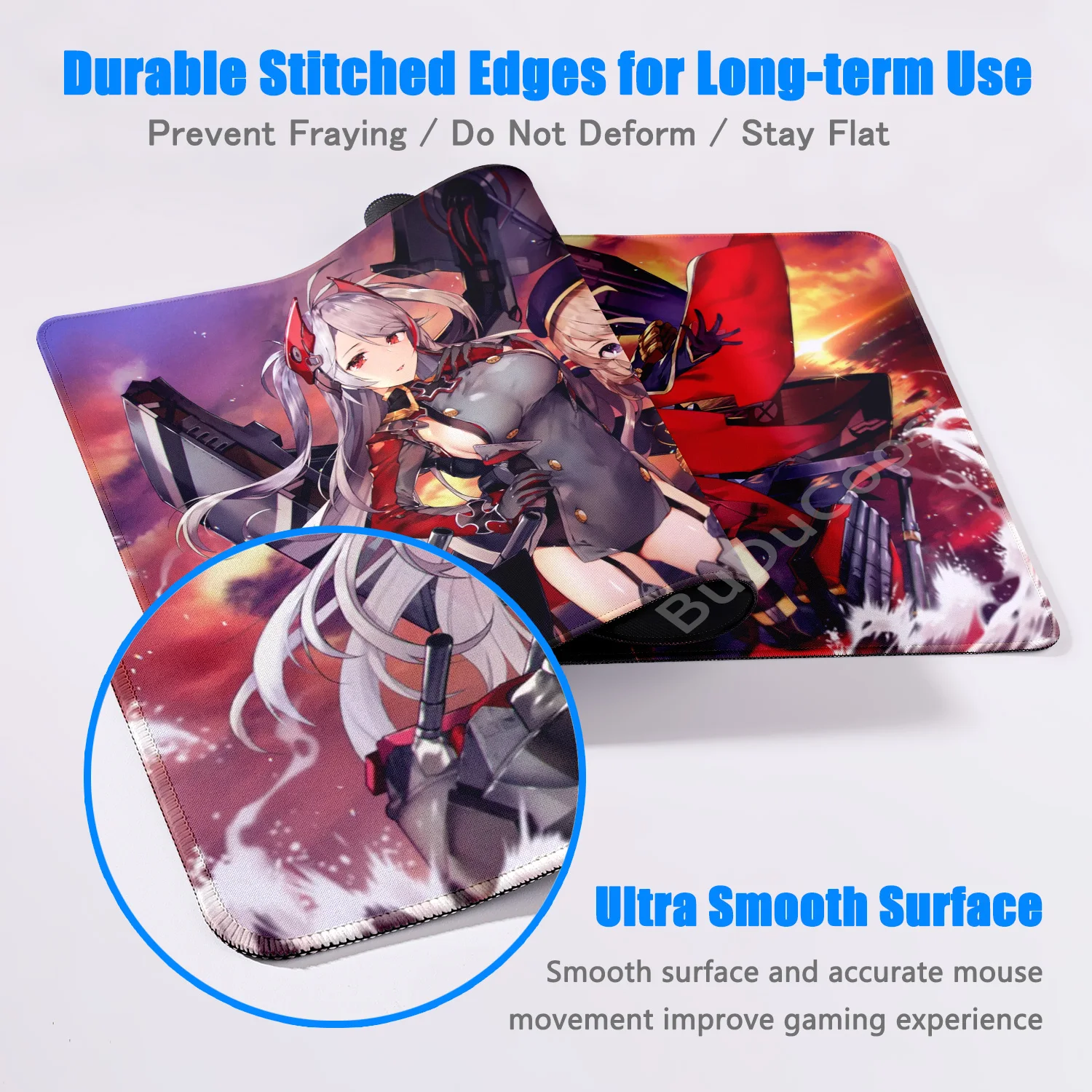 Anime Azur Lane Computer Mouse Pad HD printing Hot selling Items Keyboard Mausepad Office Accessories 90x40CM Pc Cabinet Deskmat