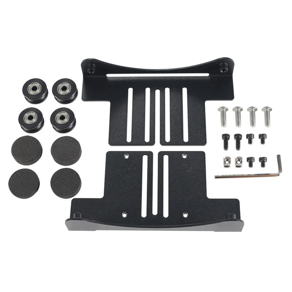 

Регулируемый держатель для филамента для Ender-3 и Ender-5 с эффективной конструкцией для отвода тепла (как на фото)