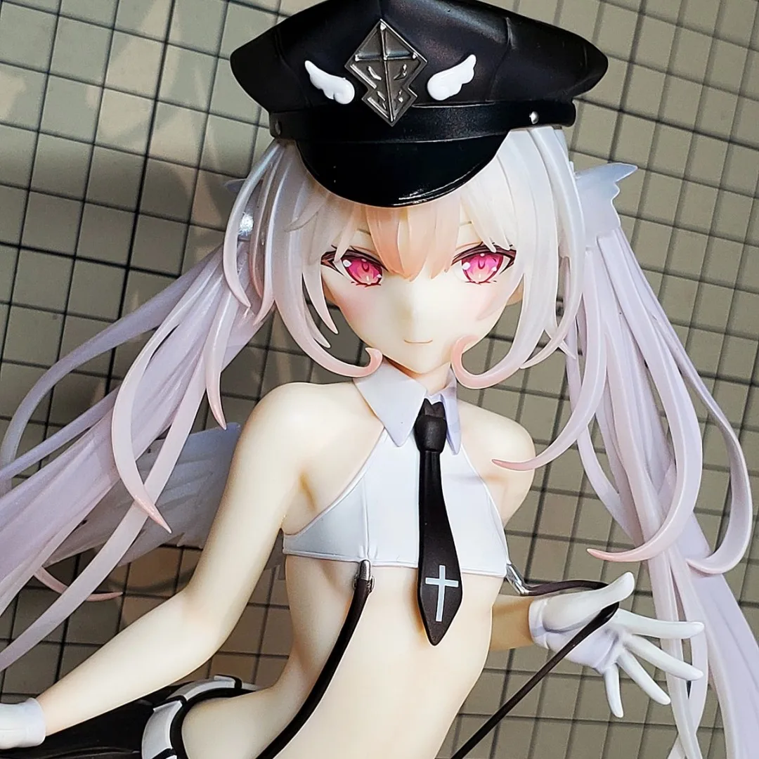 

23cm Union Creative Anime Figure Angel Police Sexy Girl PVC Action Figure Uniform Figuine Collectible Model Toys Doll Gift