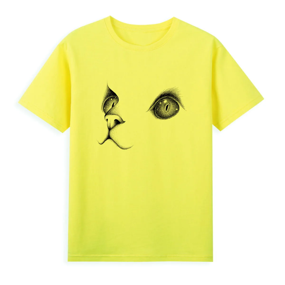 Cat Print 3D T-shirt Summer Short Sleeve Top Female Casual Tees Cheap Women's Clothing A0138