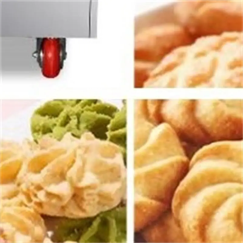 Automatic Rotary Biscuit Molding Machine Soft Biscuit Making Machine Small Automatic Stainless Steel Cookie Machine