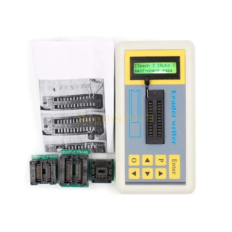 Probador transistores multifuncional, medidor IC circuito integrado, prueba mantenimiento, pantalla Digital LCD,