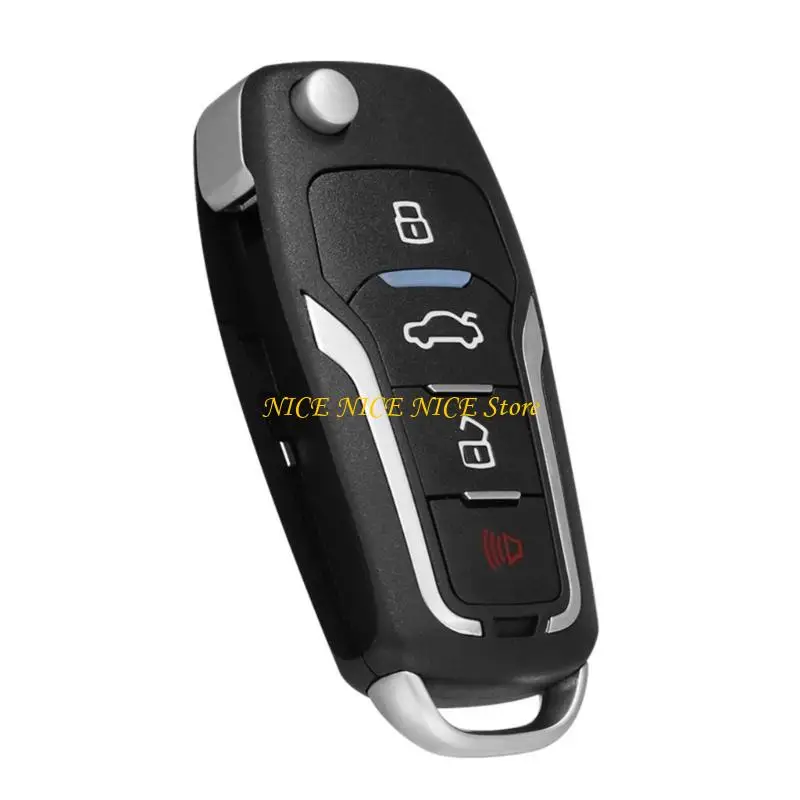 Duplikator Remote Duplikator Kode Kloning Kunci 4 Saluran Penerima Pemancar