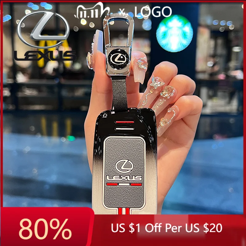 

2026 Hot Interior Stickers Car Remote Smart Key Cover Fob Case Holder Shell For Lexus NX 200 NX300H RX 350 450H ES 350 ES 300h A