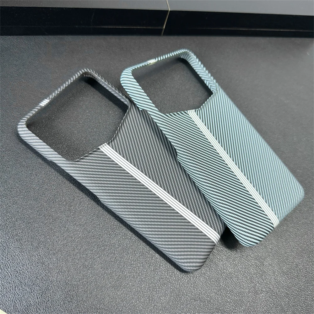 Ultra-Thin Frosted Carbon Fiber Texture Case for Redmi K70 Champion Edition Skin Feel Matte Protective Cover Funda Capa - Image 3