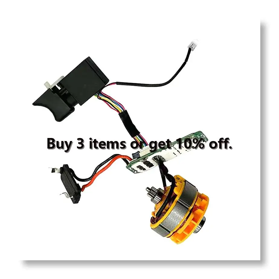 ✼16.8V 12teeth Brushless Electric Drill Assembly Motor Control Board Switch Two Speed Modelelectric Drill Power Tool