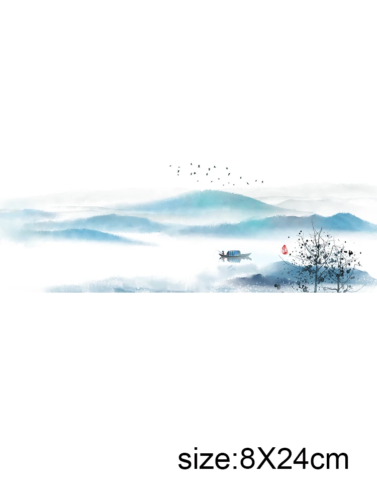 LETOP 1PCS Beautiful Scenery Uv Dtf Sticker Sticker Cup Wraps 16oz Tumbler Cup Wrap Printing Sticker