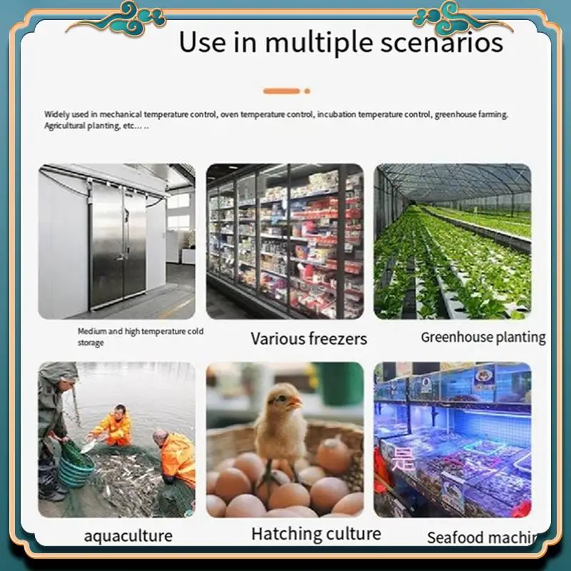 

ABJG-ECS6011/ECS16 Интеллектуальный регулятор контроля температуры, подходящий для теплиц и холодильных ящиков с электрическим управлением