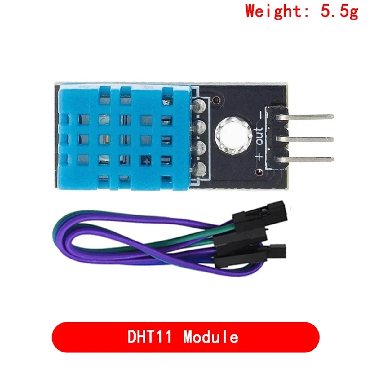 Picture 4: Smart 3pin KY-015 DHT-11 DHT11 Digital Temperature And Relative Humidity Sensor Module + PCB For Arduino DIY Starter Kit