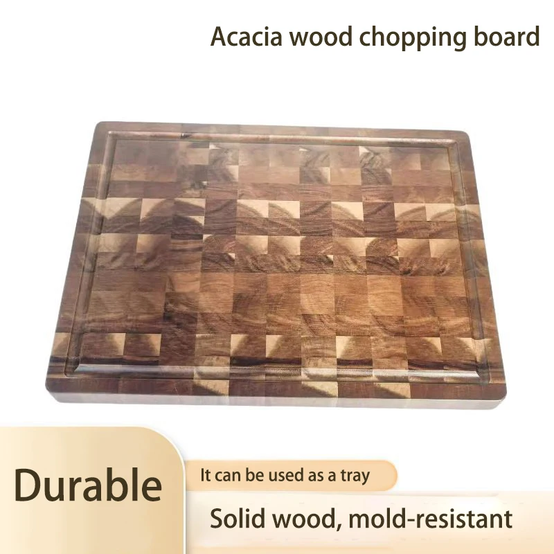 

Эта кухонная разделочная доска из цельного дерева с раковиной долговечная и может использоваться в качестве подноса.