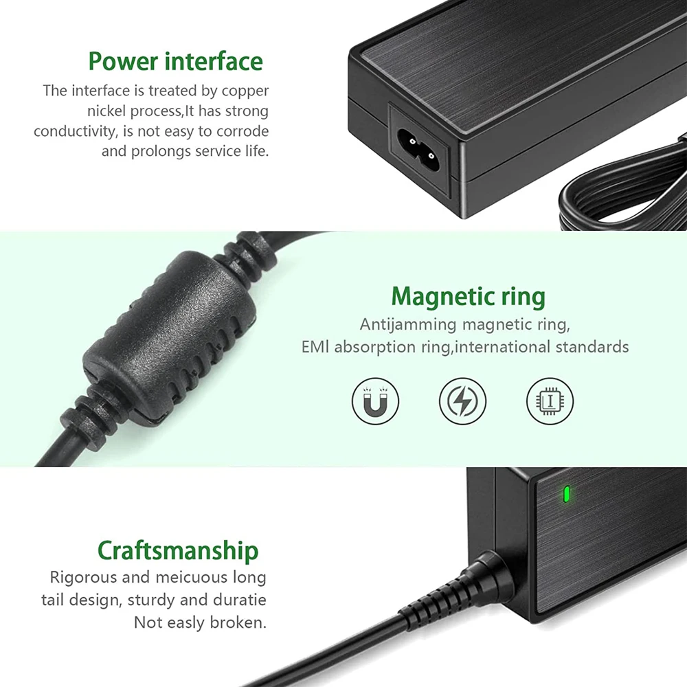 Power Supply DC 24V Charger for 24 Volt Logitech Driving Force GT Racing Wheel G25 G27 G29 G920 G923 G940 AC Power Adapter