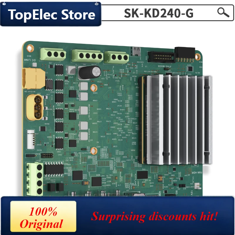 TopElec SK-KD240-G Kria K24 SOM FPGA Zynq UltraScale MPSoC Motor Development Board for Industrial Motor Control Real-Time Motion