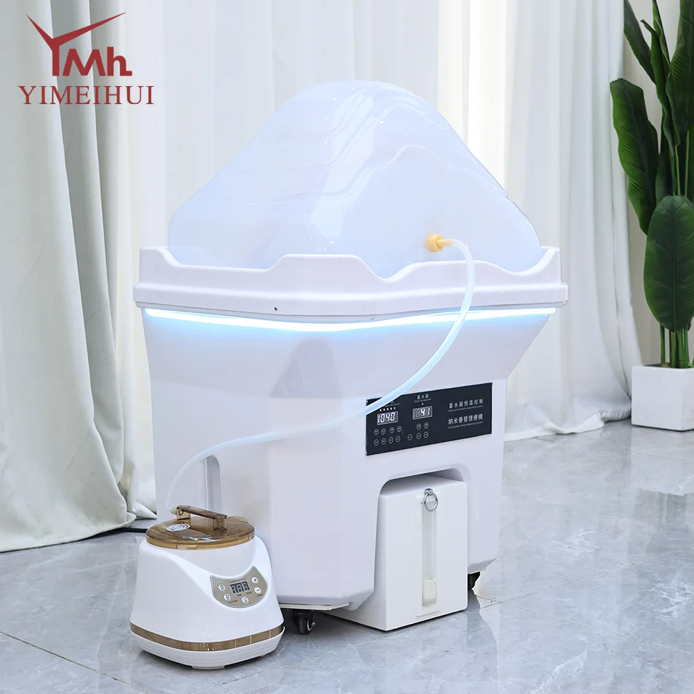 

Luxury Modern Portable Hair Salon Shampoo Basin Sink Hair Therapy SPA with Water Tank No Plumbing Required