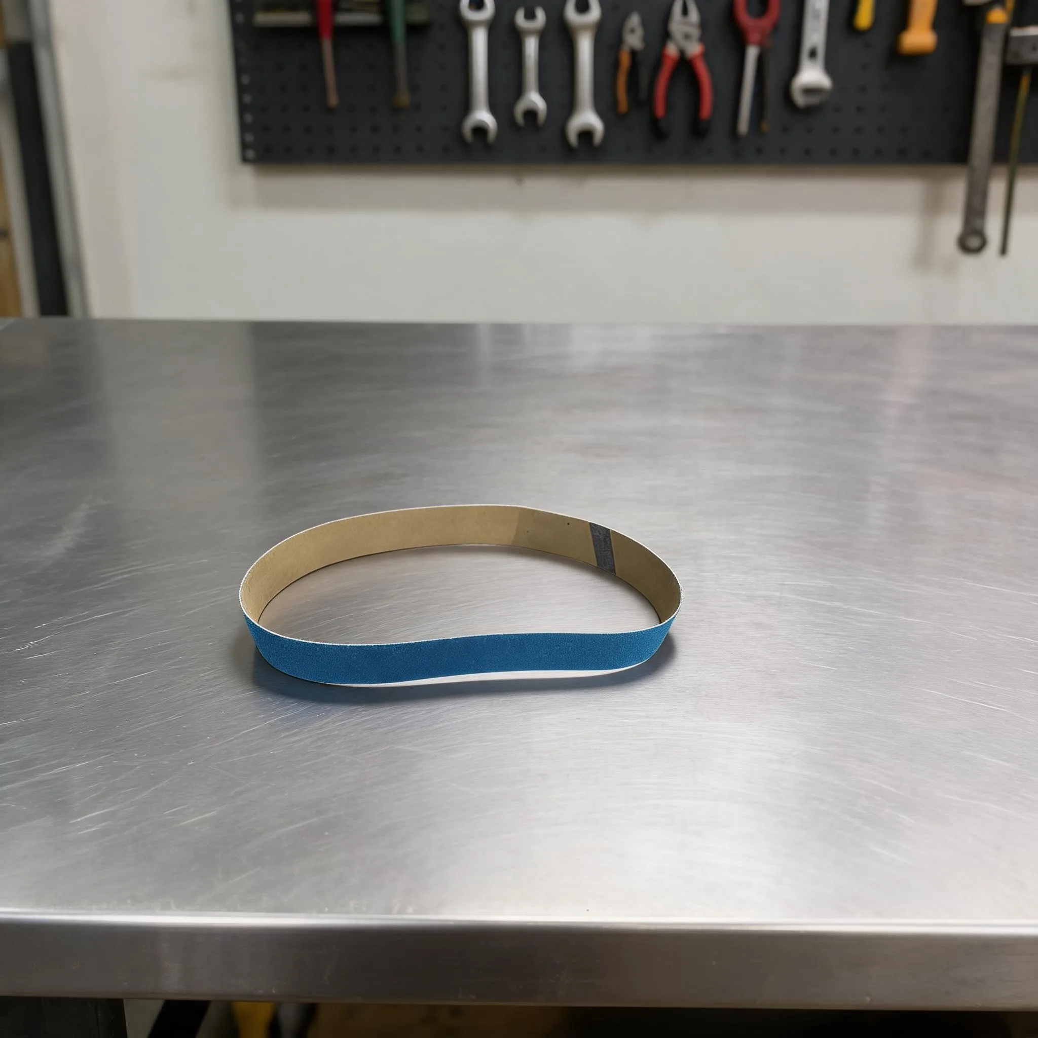 50mm Zirconia Alumina Sanding Belt 2100mm for Alloy Steel Stainless Steel Polishing Self Sharpening Abrasive Layer