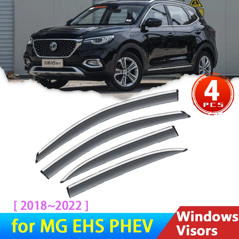 

Deflectors Wind for MG HS 2021 MGHS 2022 Ehs Phev 2020 2019 AS23 Plug-in Accessories Guards Car Side Window Visors Rain Eyebrow