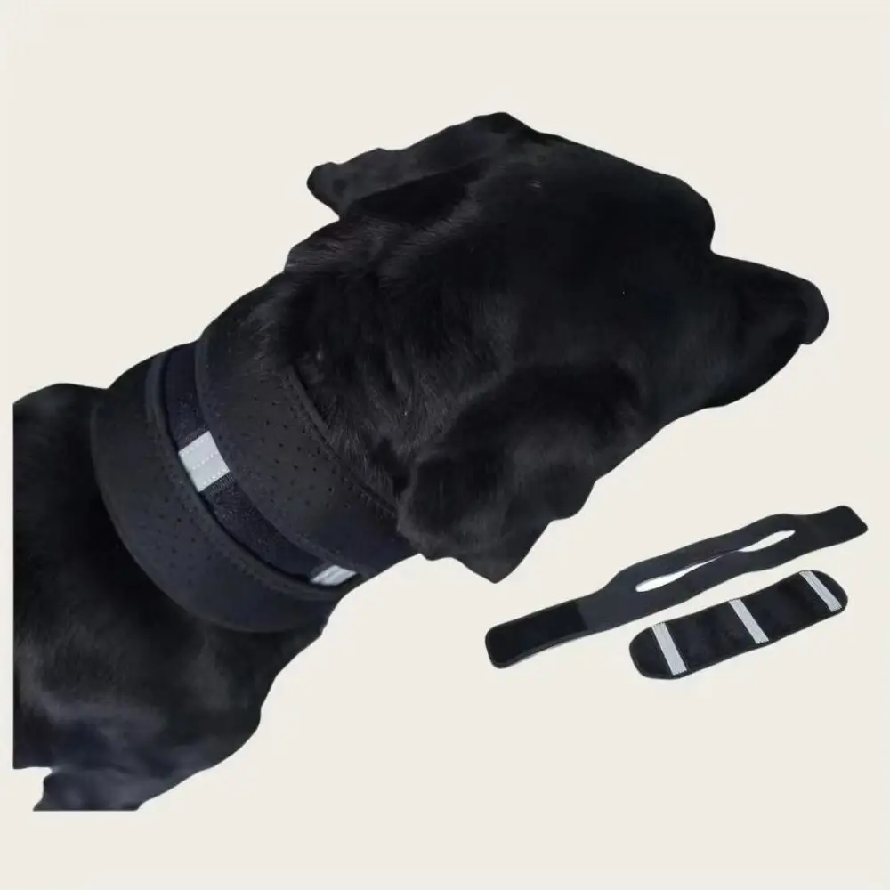 

Anti-licking Pet Neck Brace Adjustable Stability Neck Protection Ring Breathable Does Not Block Vision Dog Cervical Guard