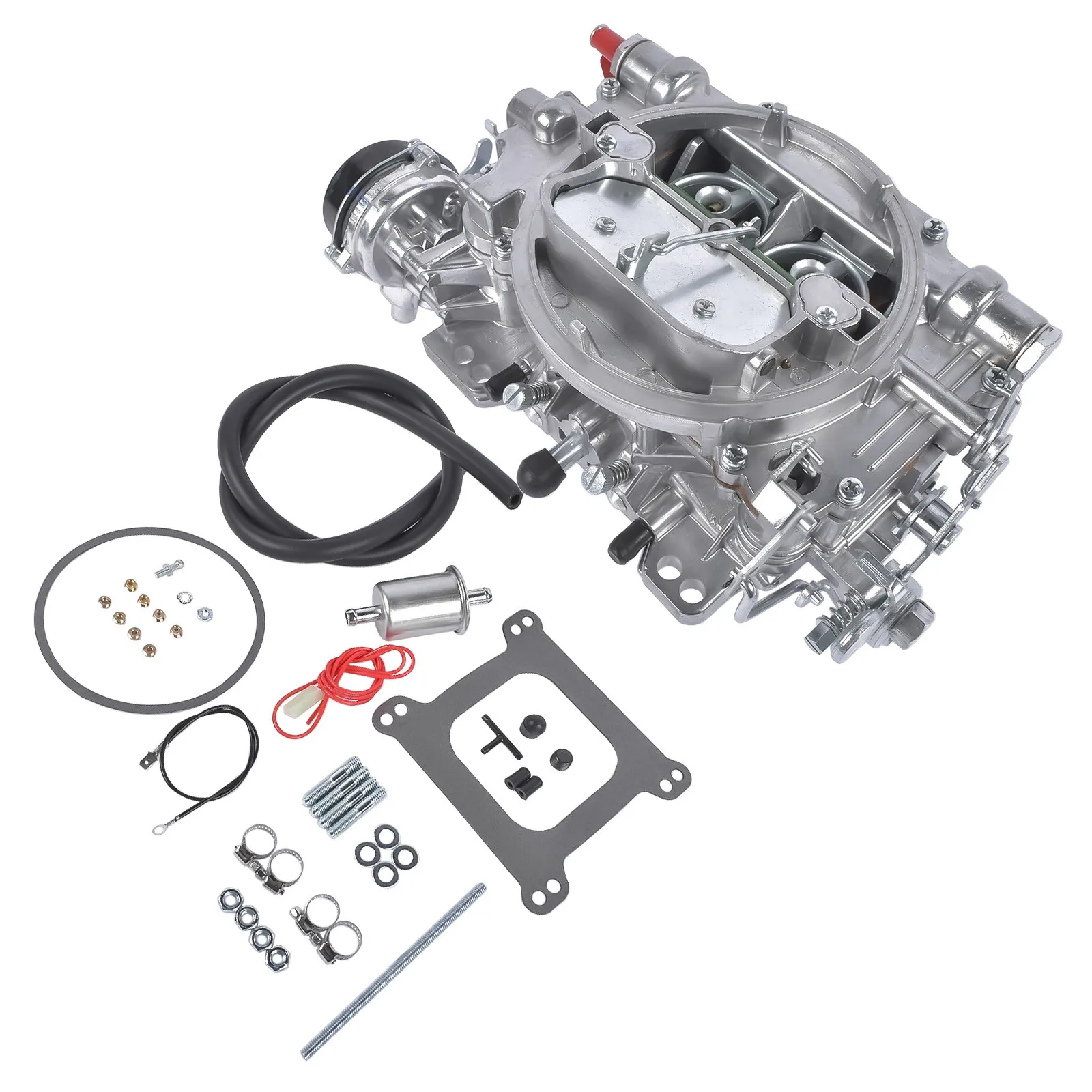AP02 1413 Satin Carburetor w/ Gasket for Performer Series 4BBL 800CFM Electric Choke