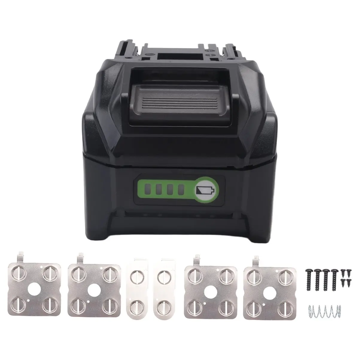 

(PQWN) BL1830 Защитная плата (PCB) для литий-ионного аккумулятора в пластиковом корпусе, для аккумуляторов 21700, совместима с аккумуляторами Makita 18V BL1850 BL1830 BL1820