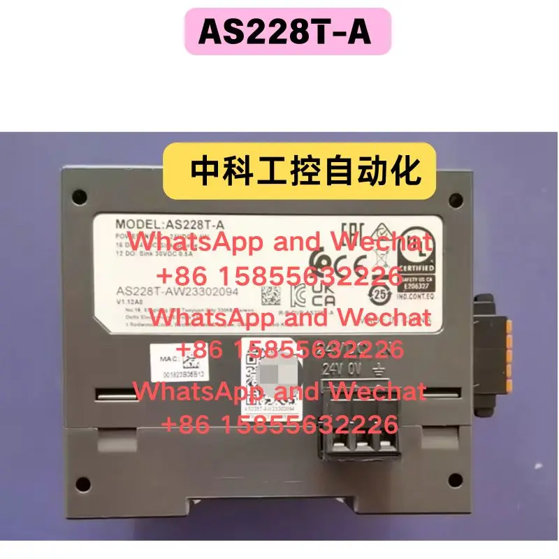 Used OEM disassembled parts Delta PLC programmable controller AS228T-A Functional test OK