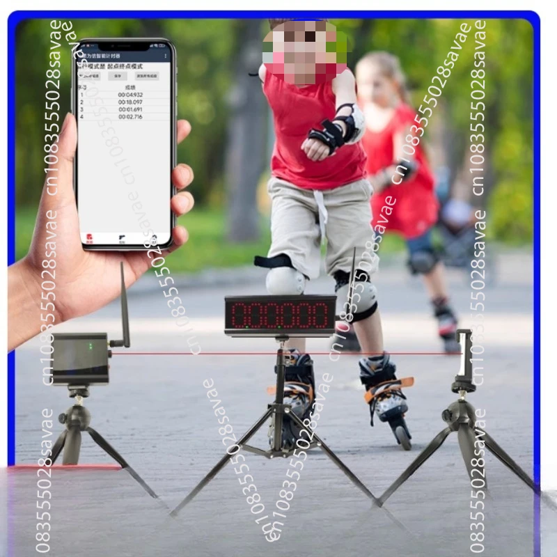 Infrared Timer Track and Field Roller Skating Racing Competition Kincana Timer Dash Test Automatic Sensing